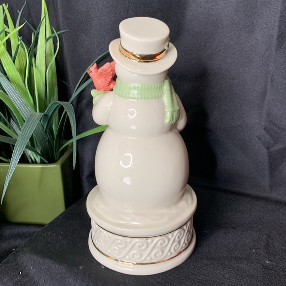 Vintage NIB Lenox “Wonderland Wishes” musical snowman - Picture 6 of 11